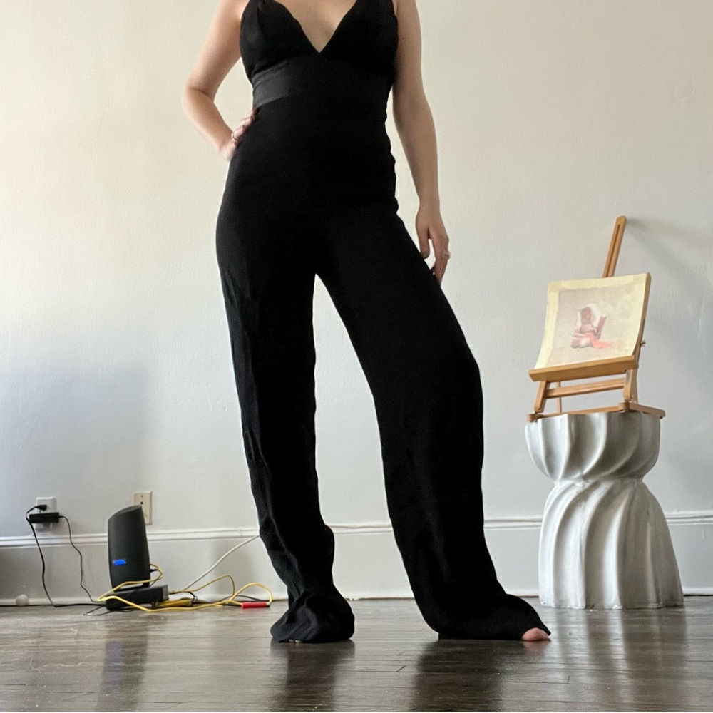 Artelier Nicole Miller Black Jumpsuit